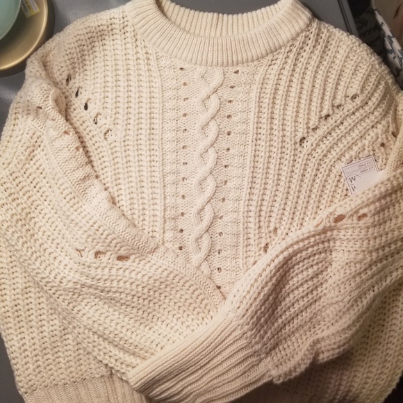 Elodie Sweaters - NWOT**Elodie Thick-Knit Oversized Sweater